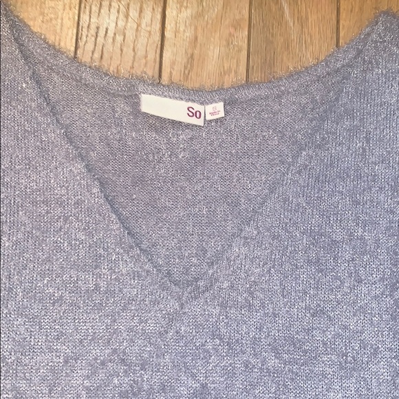 long sleeve eyelash sweater - Picture 2 of 2